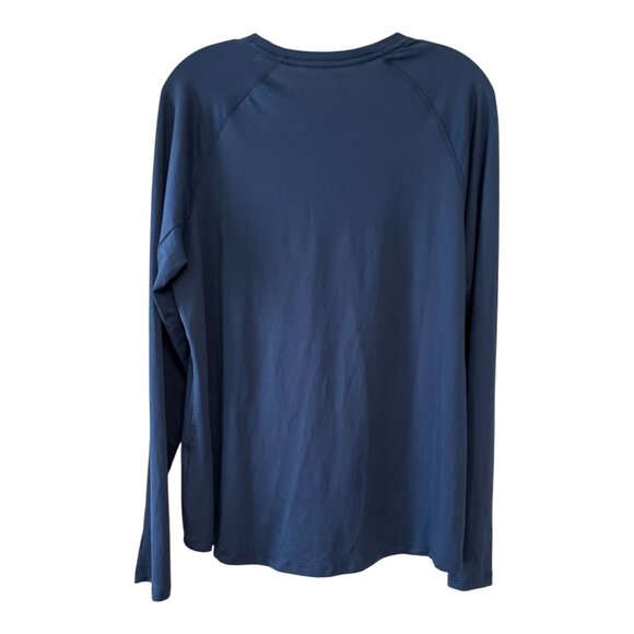 Adidas Golf Men’s XL Long Sleeve Performance Shirt – Navy Blue – Stretch Fit – M - Picture 4 of 5